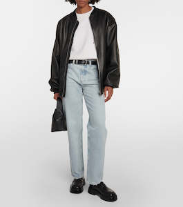 AG JEANS x EmRata Clove Mid-rise Jeans - Iris Sz28