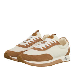 WEEKEND MAX MARA Raro Sneakers - Off White & Camel U39