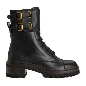 Shoes: SEE BY CHLOÉ Mallory Boot - Black EU41.5