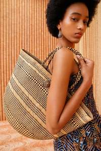 ULLA JOHNSON Marta Large Basket Tote