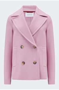 HARRIS WHARF LONDON Peacoat - Dusty Rose Sz40 NZS