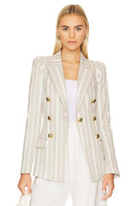 SMYTHE Not a DB Pagoda Blazer - Stone & Chalk US4 NZ8