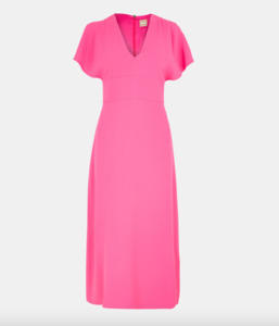 BOSS Women's Dawinga Dress - Pink Sz10