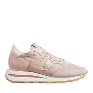 Shoes: PHILIPPE MODEL Tropez Haute Low Daim - Rose EU41
