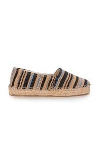 ESTILO EMPORIO Mulespradrilles-  Navy Stripe EU37