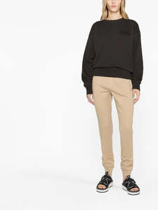 Shirts Tops: ISABEL MARANT Shad Logo-embroidered Sweatshirt - Black Sz38 NZ10