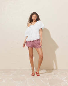 Shirts Tops: RUBY Hydra Off Shoulder Blouse - White Sz16