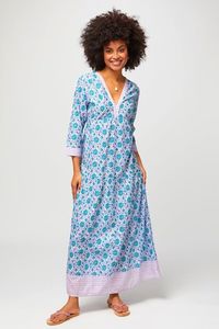 ASPIGA Mykonos Maxi Dress - Green/Lilac SzXL