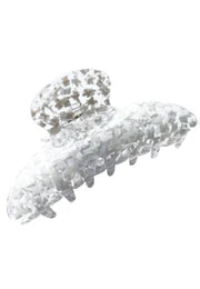 CLAW CLIP ACCESSORIES  - Buttermilk Elle JUMBO in Daisy Chains