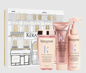 All: Kerastase Gloss Absolu Luxury Trio Holiday Set