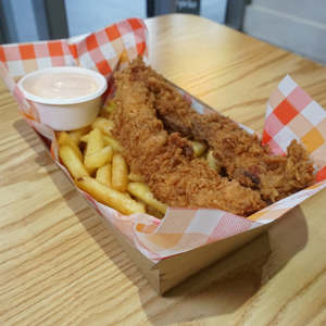 Fried Chicken: CHICK-N-STIX & FRY GUYS