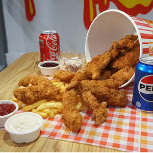 Fried Chicken: Dips Bucket