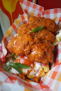 Sides: HOT WINGS DIRTY FRIES