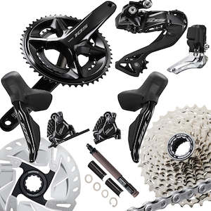 Shimano Drivetrain Upgrade Kits: Shimano 105 R7100 12 Speed Di2 Groupset