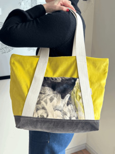 B&B City Tote - Tarte au citron - Burlap & Bright