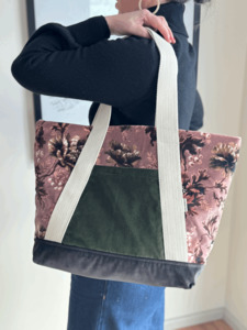 B&B City Tote - House of Hackney Olive - Burlap & Bright