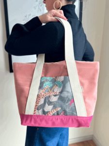 Products: B&B City Tote - Pink and you'll miss it - Burlap & Bright