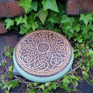 Large Vintage Celtic Container - Burnt Offerings