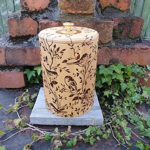 Products: Tall Round Container - Burnt Offerings