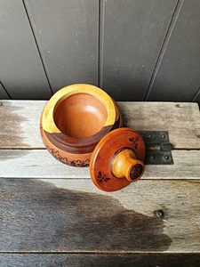 Multiple Woods Container - Burnt Offerings