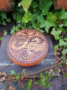 Round Dragon Box - Burnt Offerings
