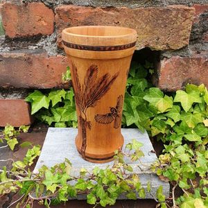 Products: Nikau Palm Container - Burnt Offerings