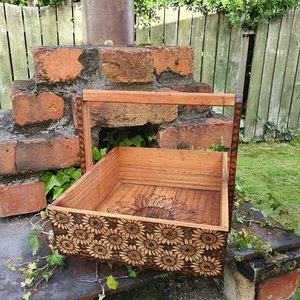 Sunflower Basket - Burnt Offerings