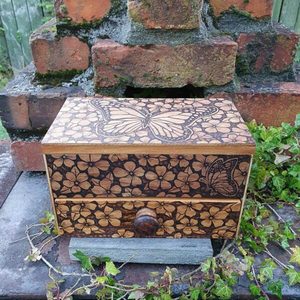 Monarch Butterfly Box - Burnt Offerings