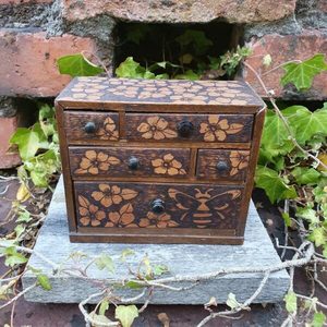 Vintage Wee Set of Drawers - Burnt Offerings