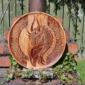 Celtic Dragon Tray - Burnt Offerings