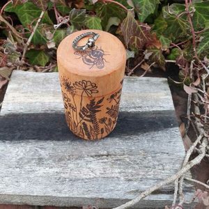 Little Wooden Container - Burnt Offerings