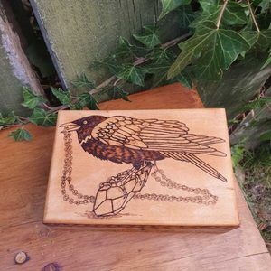 Small Bird Box - Burnt Offerings