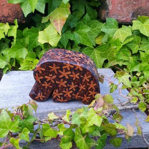 Little Wooden Elephant - Burnt Offerings