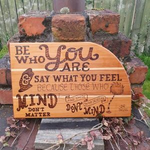 Products: Dr Suess Board - Burnt Offerings