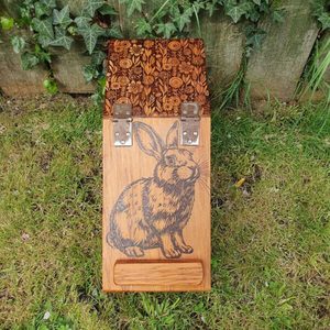 Rabbit Shoe Shine Box - Burnt Offerings
