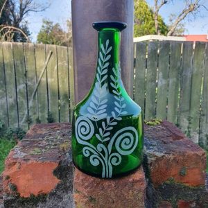 Green Fern Bottle - Burnt Offerings
