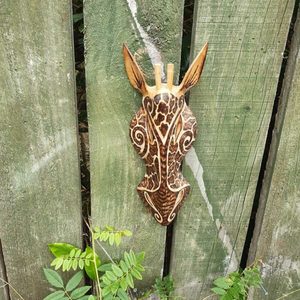 Giraffe Mask - Burnt Offerings