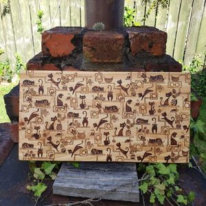 Products: Many Cats Board - Burnt Offerings