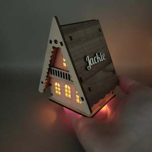 A-Frame Tealight House