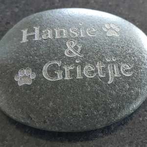 Home Decor: Pet Memorial Stones