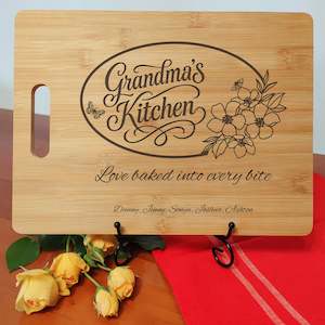 Kitchen And Dining: Grandma's Kitchen Design Cutting Board