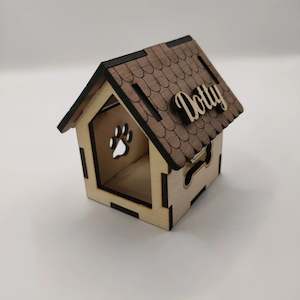 Ornaments: Emotional Support Dog Kennel with Pet