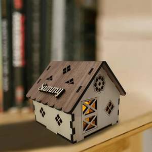 Quaint House Tealight Holder
