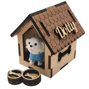 Dog and Kennel Wooden Toy