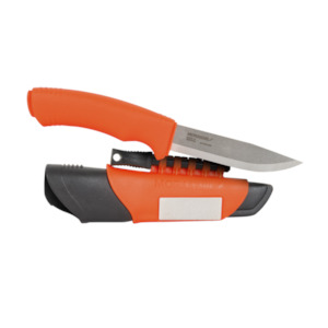 Camping: Morakniv Bushcraft Survival Knife, Orange
