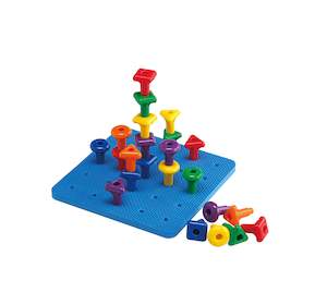 first impressions: Giant Pegboard and Pegs