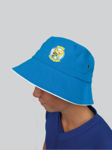 BBs Bucket Hat - Blue - Busy Bumbles