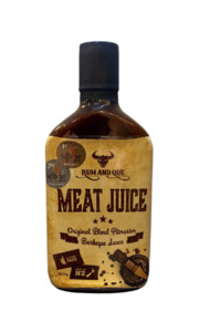 Products: Rum And Que Meat Juice