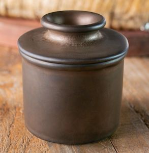 Classic Matte Collection: Classic Matte Bronze Butter Bell Crock