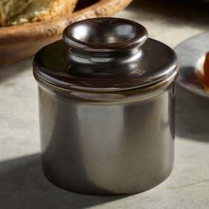 Specialty Collection: Dragon Steel Metallic Butter Bell crock